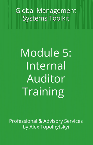 HACCP System: Module 5: Internal Auditor Training (Verification)